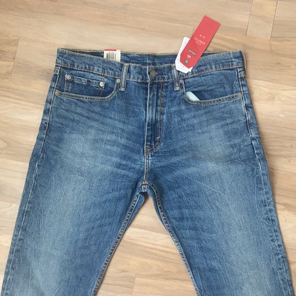 Relist 5/10❌ NWT Levi’s 502 regular taper with 2 way stretch jean size 34 x 30 - Picture 6 of 17